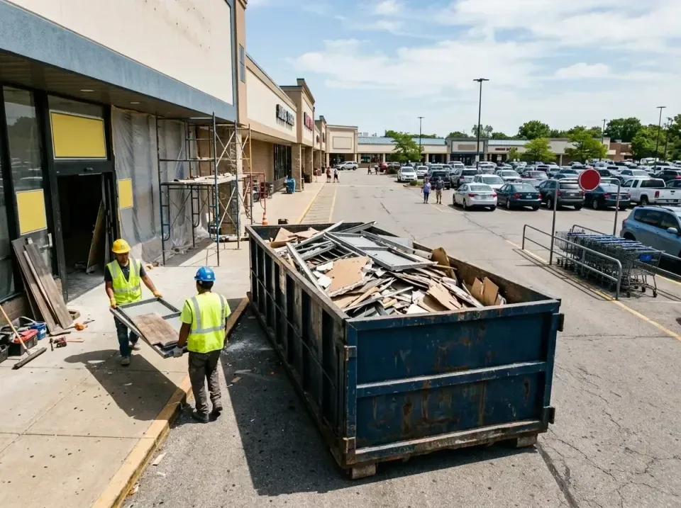 retail-store-renovation-debris-003 — frequently asked questions, Roll-off Dumpster Rentals in North Zanesville, OH